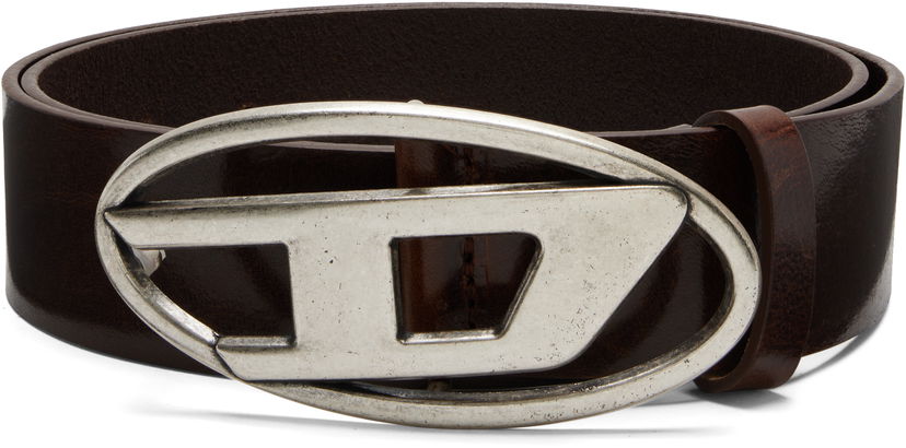 Pojasevi Diesel B-1dr D-Logo Buckle Belt Smeđa | X08516-PR666-T2348