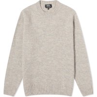 Džemper A.P.C. Lucas Brushed Alpaca Crewneck Siva | WOAOG-H23151-PLB, 2