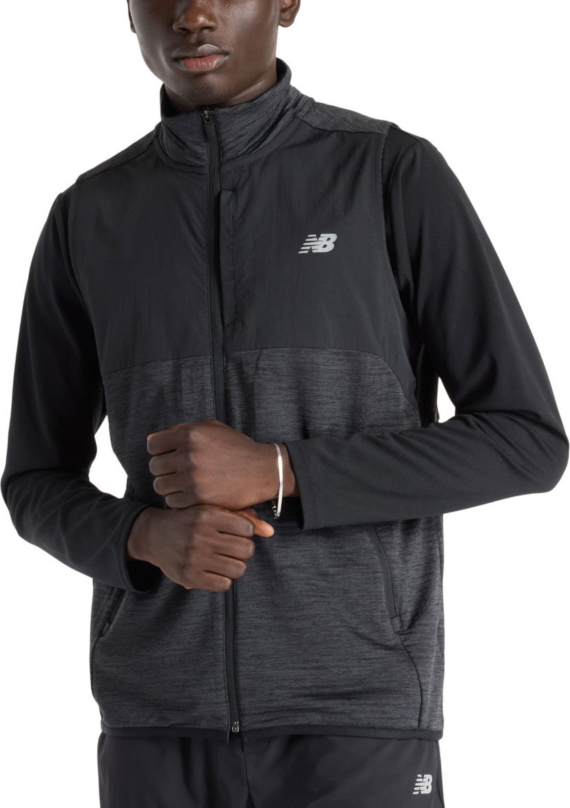 Prsluk New Balance Heat Grid Vest Crna | mv512-bk
