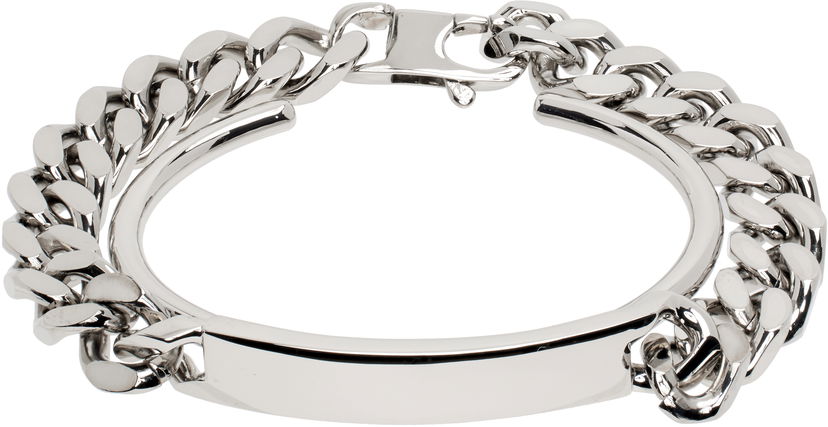 Narukvica Maison Margiela MM6 Maison Margiela ID Tiered Chain Bracelet Metalik | SM6UY0098 P8371
