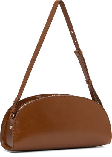 Torba za rame A.P.C. A.P.C. Demi-Lune Shoulder Bag Smeđa | PXCCK-F61997, 2