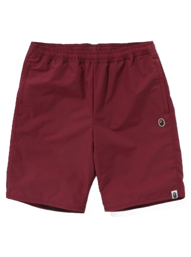 Kratke hlače BAPE Ape Head Beach Shorts Tamnocrvena | 1J30-153-022