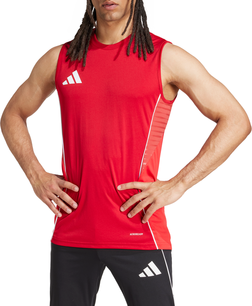 Dres adidas Originals Adidas Tiro 25C Sleeveless Jersey Crvena | ji6490