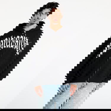 Dukserice Pleasures Twitch Zip Hoodie Crna | P25F026-BLACK, 0