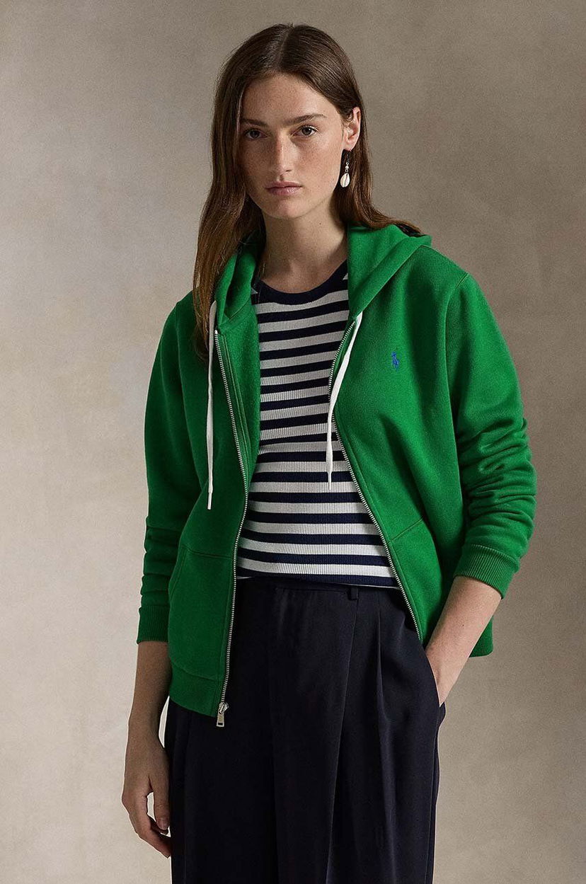Dukserice Polo by Ralph Lauren Hoodie Zelena | 211943008