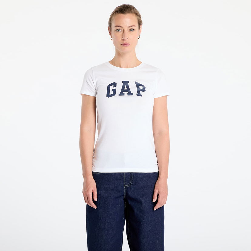 Majica kratkih rukava GAP Logo Graphic T-Shirt Bijela | 729555-12
