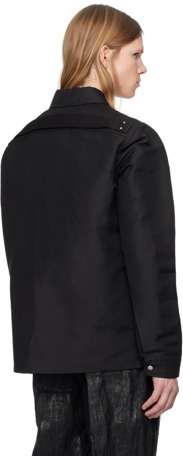 Jakna Rick Owens Rick Owens Hollywood Heavy Brad Jacket Crna | RU01E5764 FH, 2