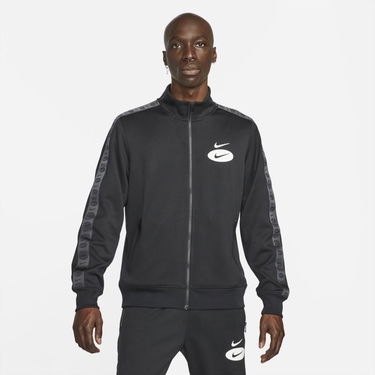 Vjetrovka Nike Sportswear Swoosh League Poly-Knit Jacket Crna | DM5473-010, 0