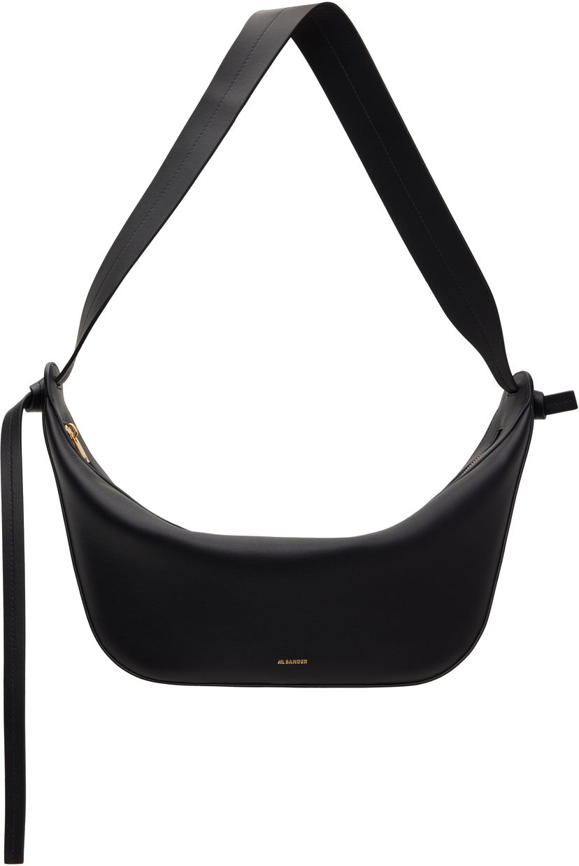 Torba za rame Jil Sander Jil Sander Knot Bag Crna | J07WG0094_P7185