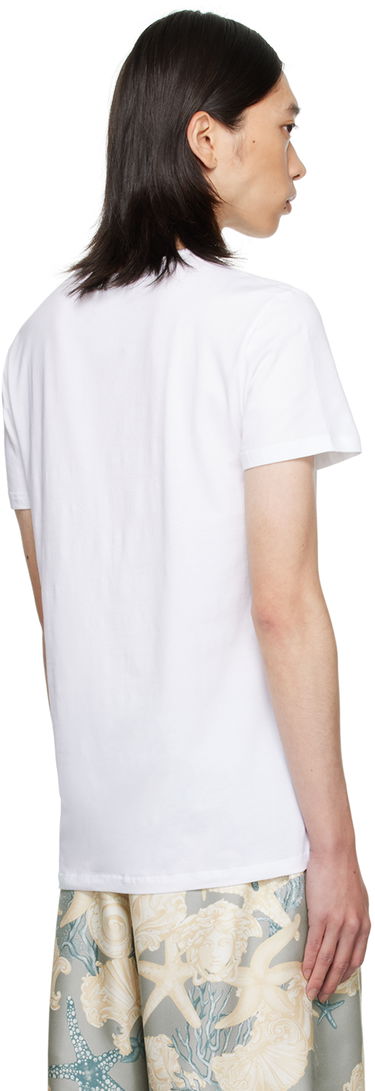 Majica kratkih rukava Versace Medusa T-Shirt Bijela | AU10193_1A10011, 2