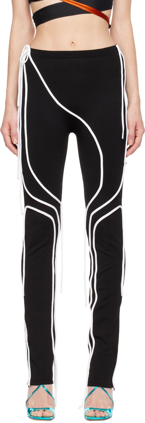 Tajice Ottolinger Ottolinger Strappy Leggings Crna | 703101