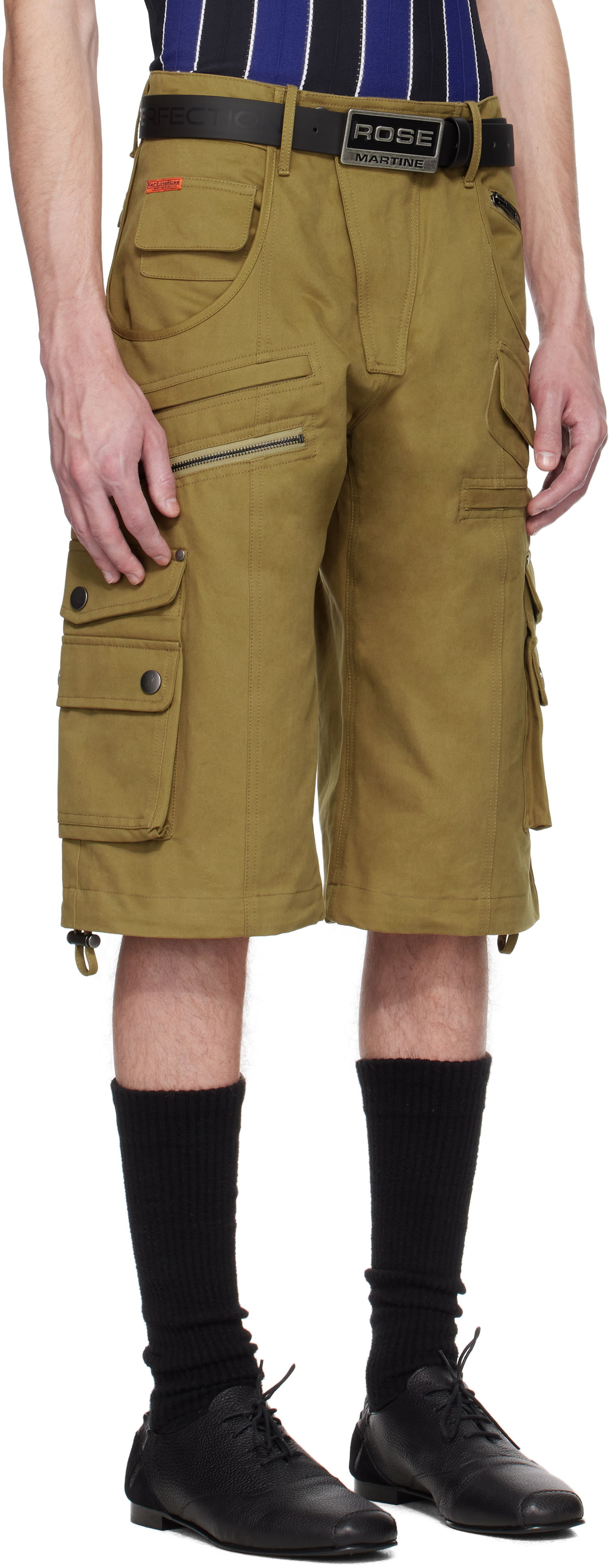 Kratke hlače Martine Rose Martine Rose Utility Shorts Zelena | 540WP02411, 1