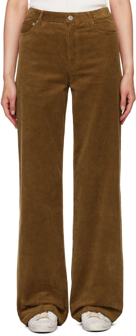 Jeans A.P.C. Brown Elisabeth Jeans Smeđa | COHBB-F09181