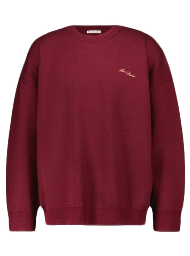 Džemper Acne Studios Crewneck Crvena | FN-MN-KNIT000263
