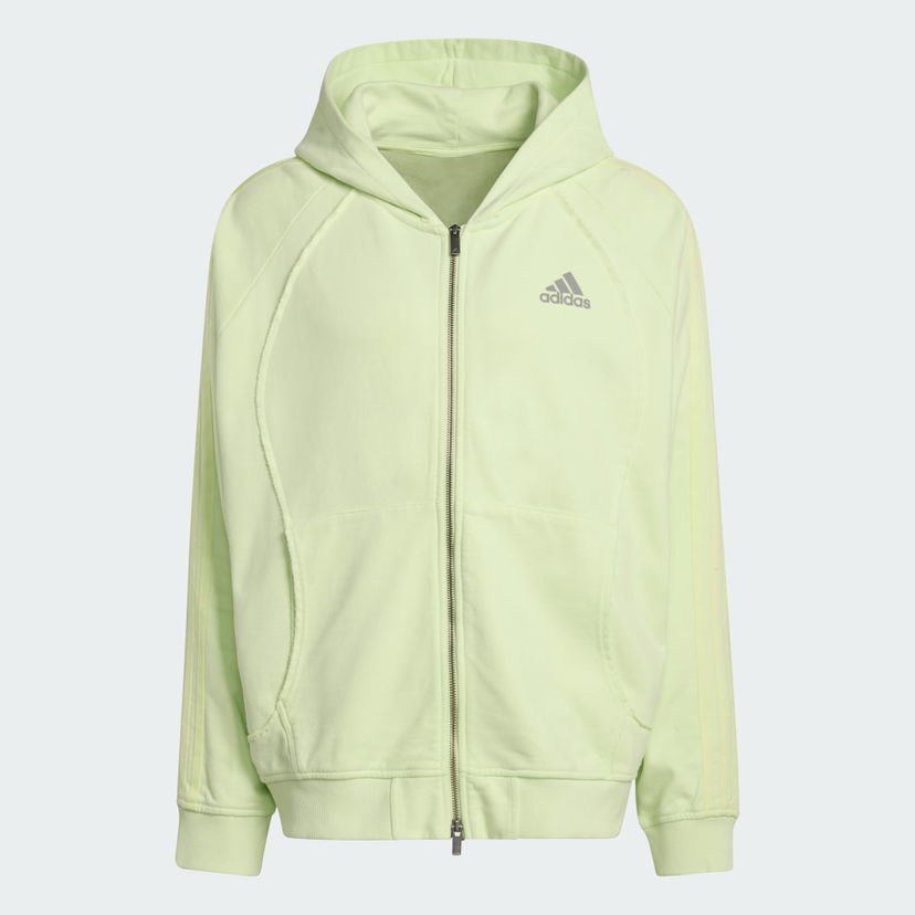 Dukserice adidas Performance Adilenium Season 4 Teamgeist Full-Zip Hoodie Zelena | KF8528