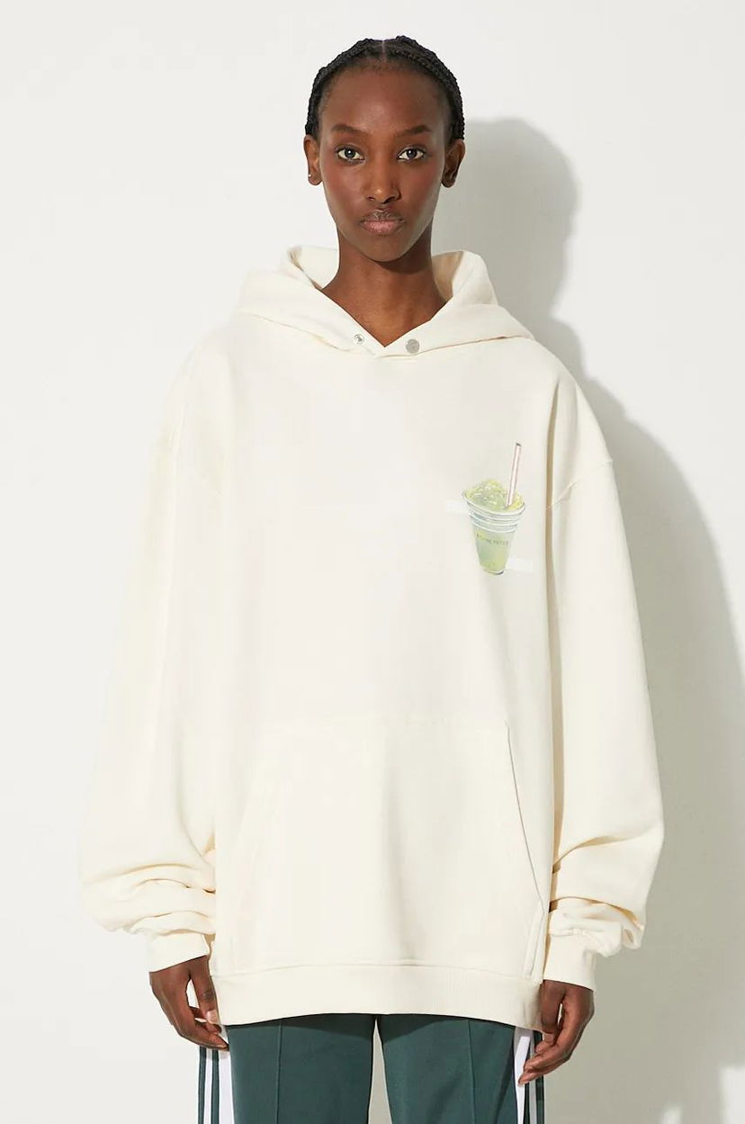 Dukserice Filling Pieces Hoodie Print Bež | 80634019936