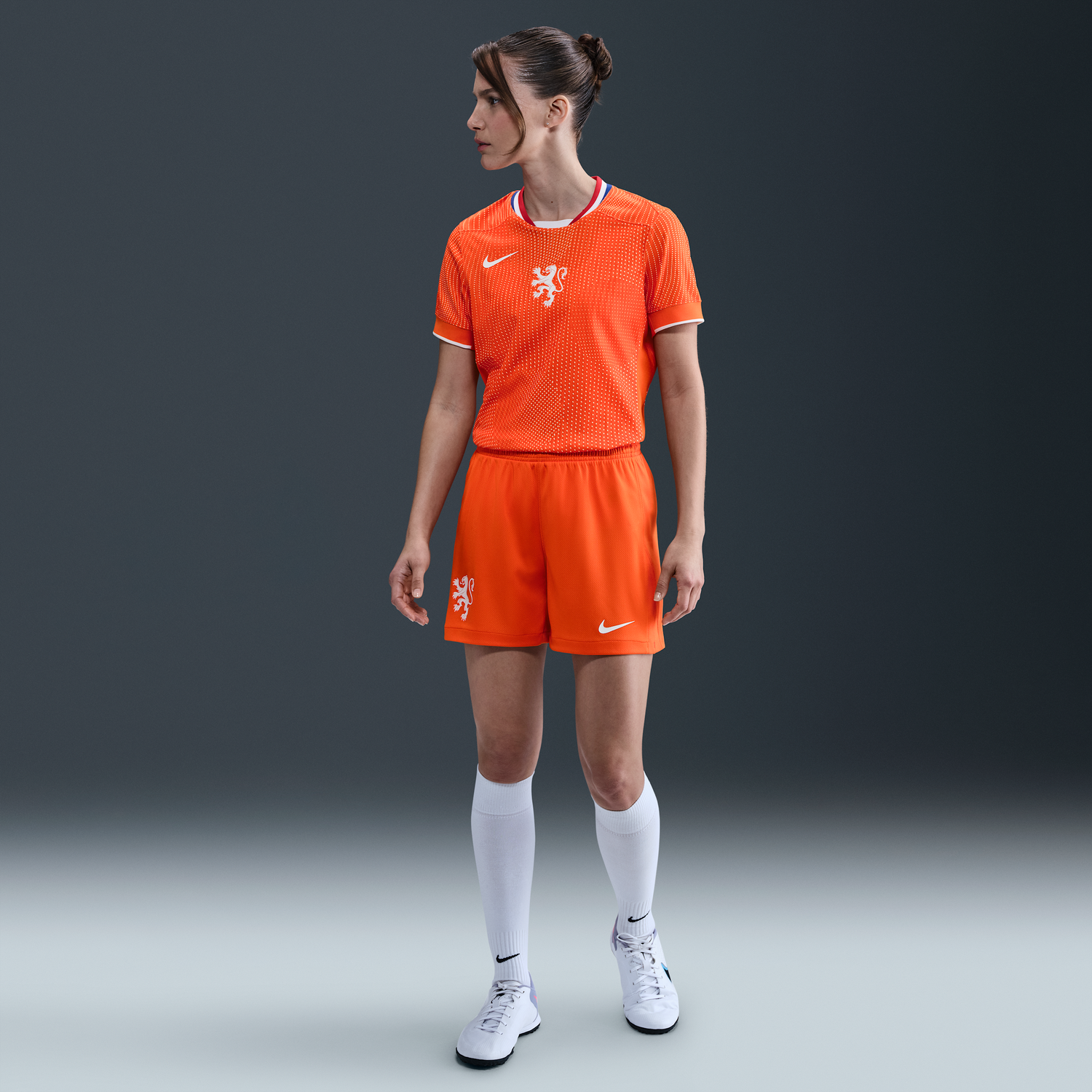 Dres Nike Dri-FIT ADV Netherlands Match 2025 Authentic Home Football Jersey Narančasta | IB9523-819, 1