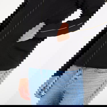 Dukserice Emporio Armani EA7 Emporio Armani Train Gold Label Zip-Up Sweatshirt Crna | 7M000670AF14146UC001, 2