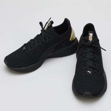 Tenisice i cipele Puma Defy Varsity Wn's black - metallic gold Crna | 191148 01, 2