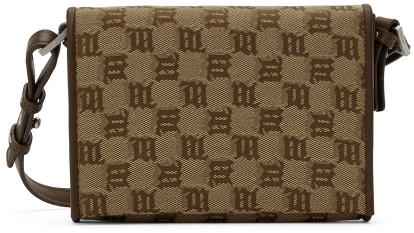 Novčanik MISBHV SSENSE x Jacquard Monogram Phone Pouch Smeđa | 240EX400