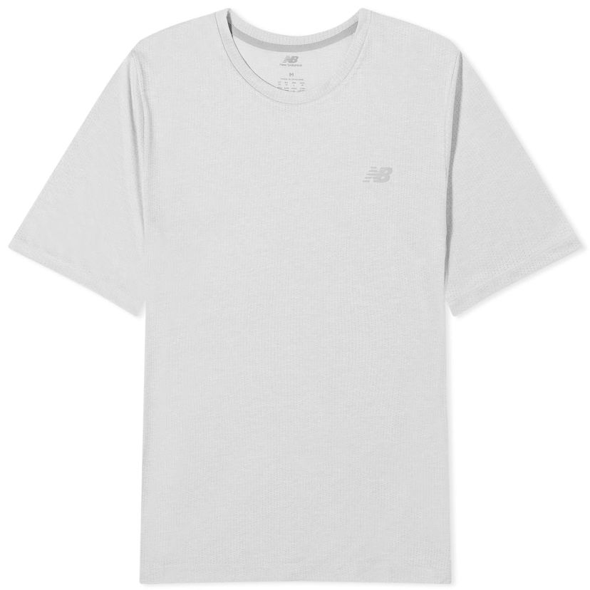 Majica kratkih rukava New Balance Men's NB Athletics Run T-Shirt Athletic Grey Siva | MT41253_AG