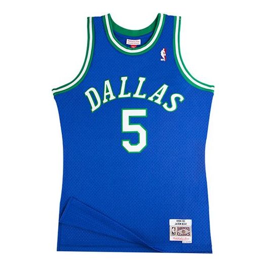 Dres Mitchell & Ness Mitchell & Ness Dallas Hardwood Classics Basketball Jersey Plava | SMJYGS18157-DMAROYA94JKI