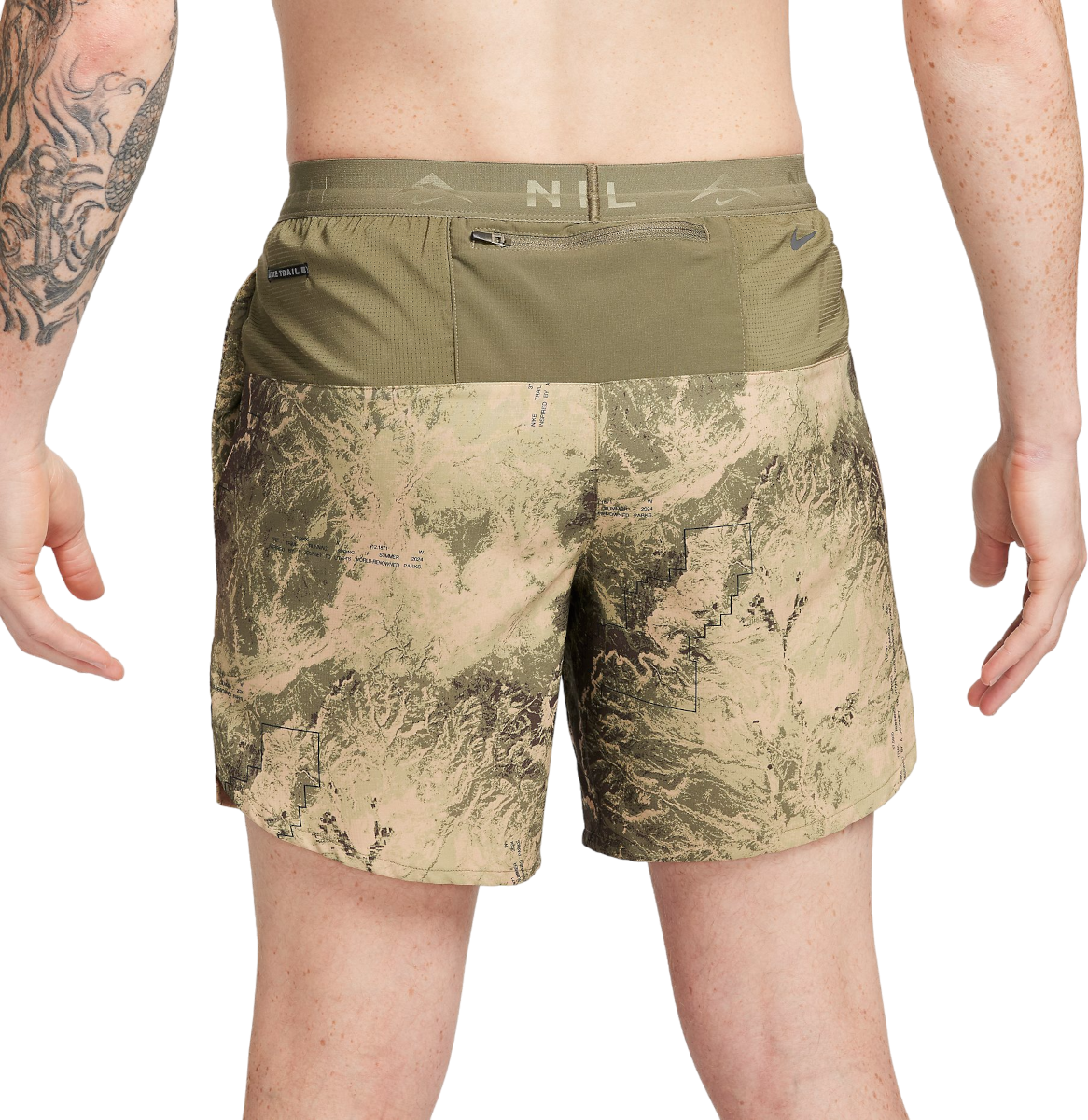 Kratke hlače Nike M NK DF STRIDE 7BF SHORT AOP Bež | fn3314-222, 1