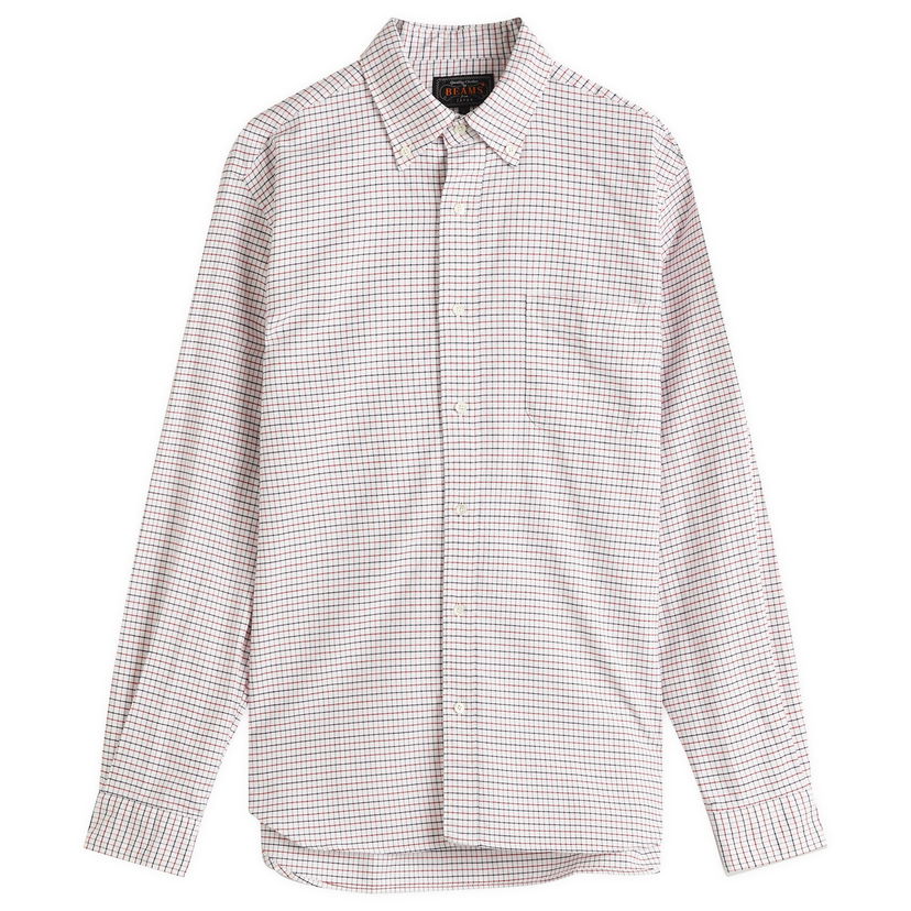 Košulja BEAMS Beams Plus Tattersall Check Button Down Oxford Shirt, Size Medium Višebojno | 3811-1151-139-35