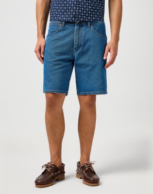 Kratke hlače Wrangler Wrangler Frontier Denim Shorts Plava | 112362493:40, 1