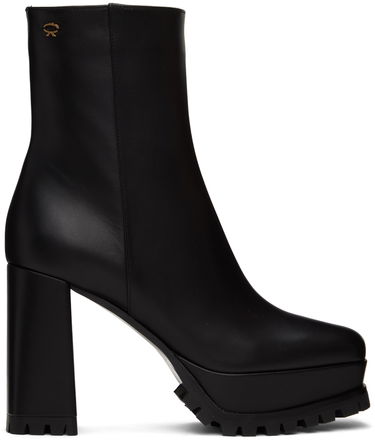 Tenisice i cipele Gianvito Rossi Gianvito Rossi Harlem Platform Ankle Boots Crna | G73178.70GOM.VGINERO, 0