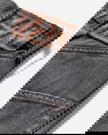 Kratke hlače KAPITAL 14oz Denim 5P Shorts with Bone Applique Siva | EK-1449SPA PRO, 4