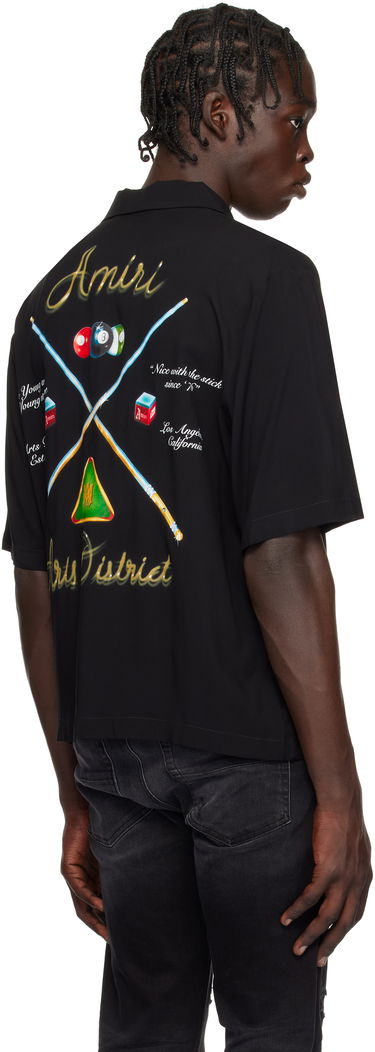 Košulja AMIRI '' Pool Cue Bowling Shirt Crna | AMSTCA1078, 2