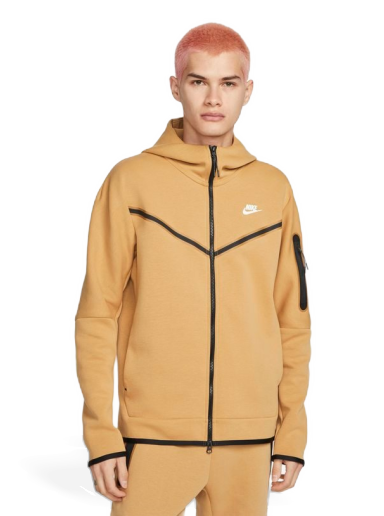 Dukserice Nike Sportswear Tech Fleece Full-Zip Hoodie Smeđa | CU4489-722