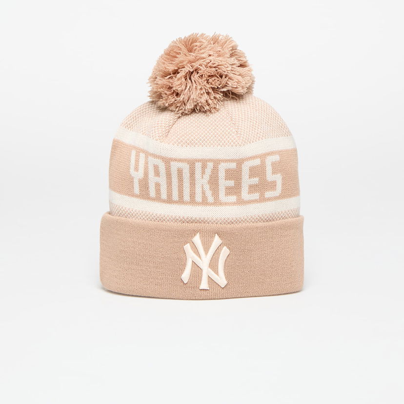 Kapica New Era New York Yankees Beanie Beige Bež | 60565214