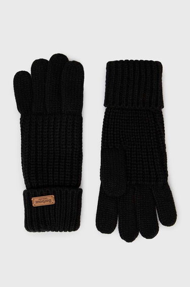 Rukavice Barbour Saltburn Knitted Gloves Crna | LGL0132, 0