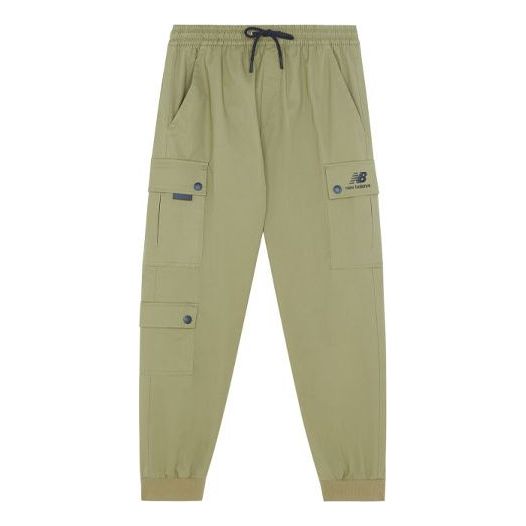 Cargo hlače New Balance Pocket Cargo Pants Zelena | AMP13389-OV