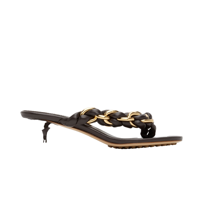 Tenisice i cipele Bottega Veneta Chain Dot Sandals "Brown" Smeđa | 659002 V0V50