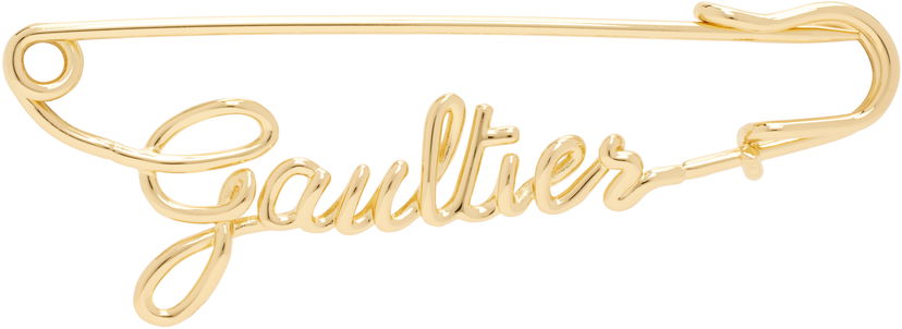 Pin Jean Paul Gaultier Jean Paul Gaultier 'The Gaultier' Brooch Metalik | 23/15-U-BR009-X029-92