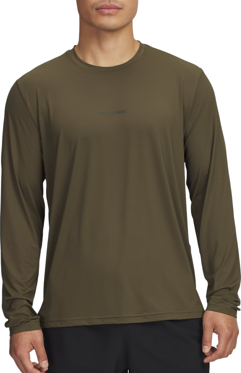 Majica kratkih rukava Under Armour Project Rock Iso Chill Longsleeve T-Shirt Zelena | 6007148-308