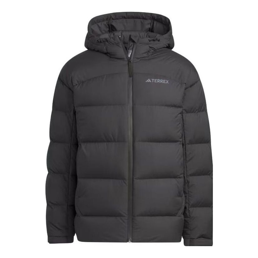 Pernata jakna adidas Performance Terrex Men's Heavyweight Goose Down Jacket Crna | IL8965