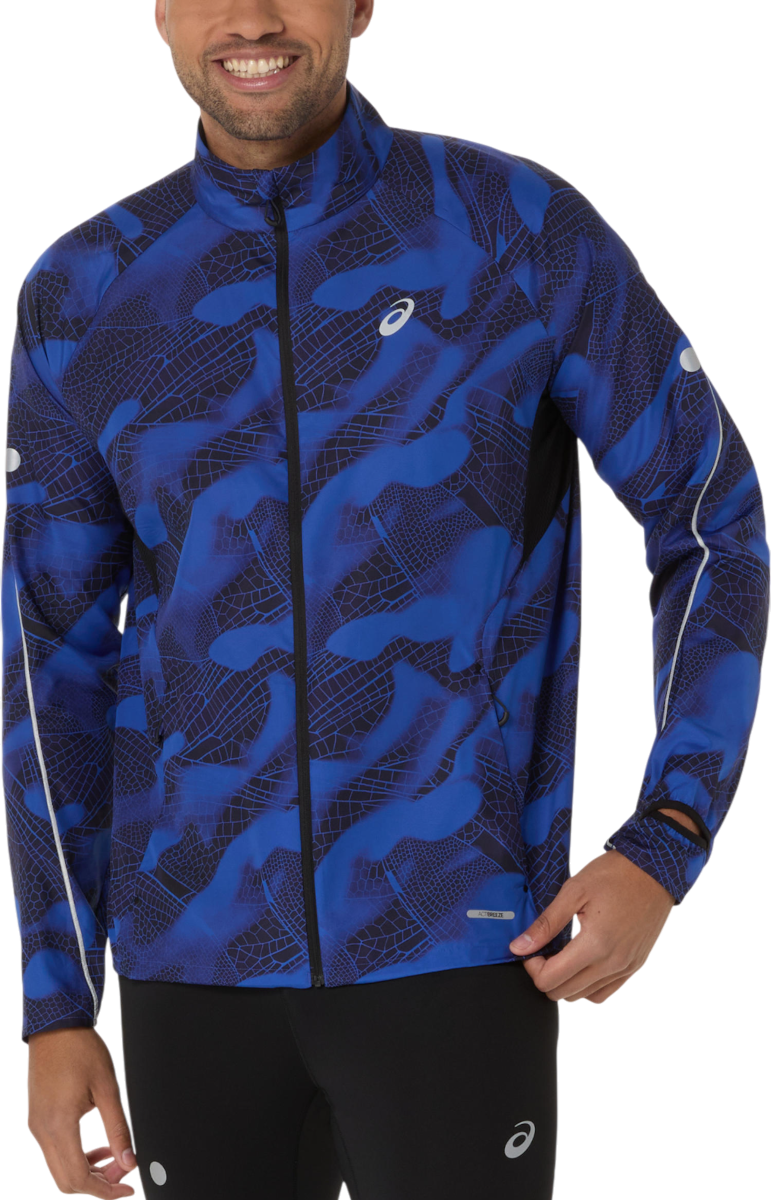 Jakna Asics Road Lite-Show Packable Jacket Plava | 2011d358-001, 0