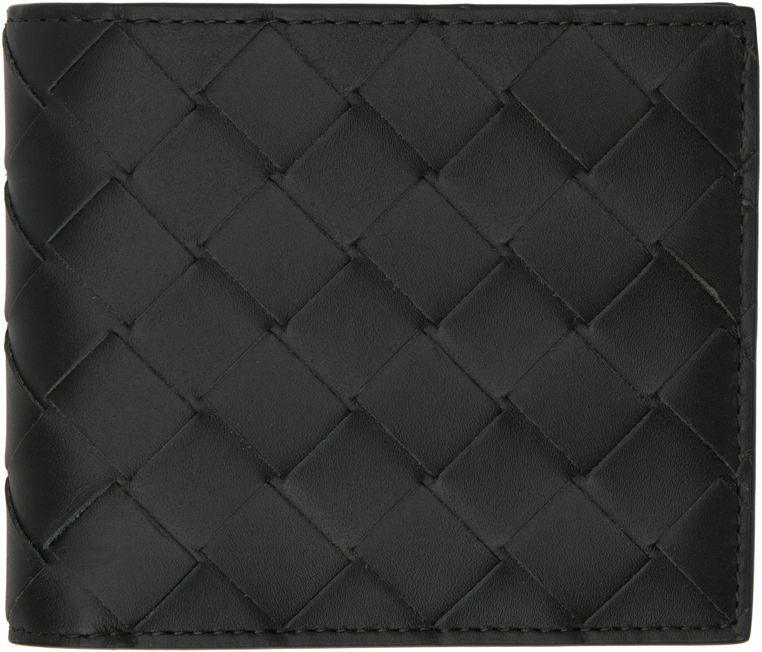 Novčanik Bottega Veneta Bi-Fold Leather Wallet Crna | 605721 VCPQG 3475, 0