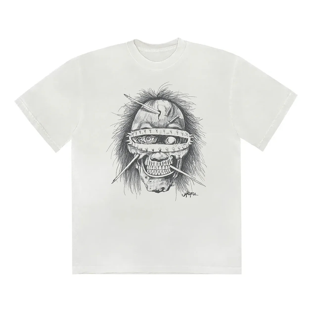Majica kratkih rukava Cactus Jack by Travis Scott Travis Scott Utopia T-Shirt Bijela | TSUT-BS04, 0