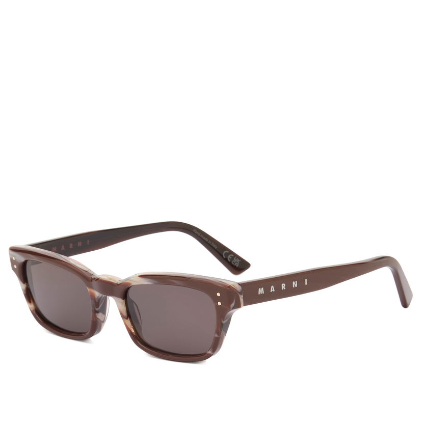 Sunčane naočale RETROSUPERFUTURE Retrosuperfuture x Marni Floosa Sunglasses Chocolate Horn Smeđa | 8059026145945