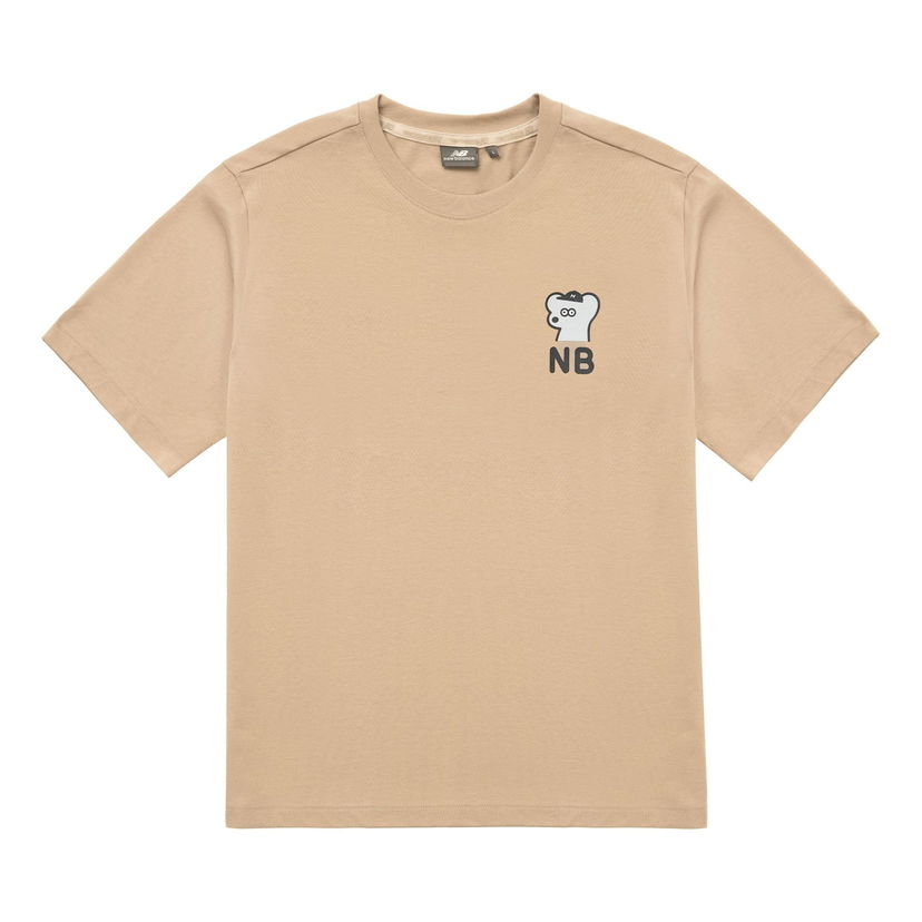 Majica kratkih rukava New Balance SEIJI ANDY Graphic T-Shirt Bež | 5ED26191-LBE