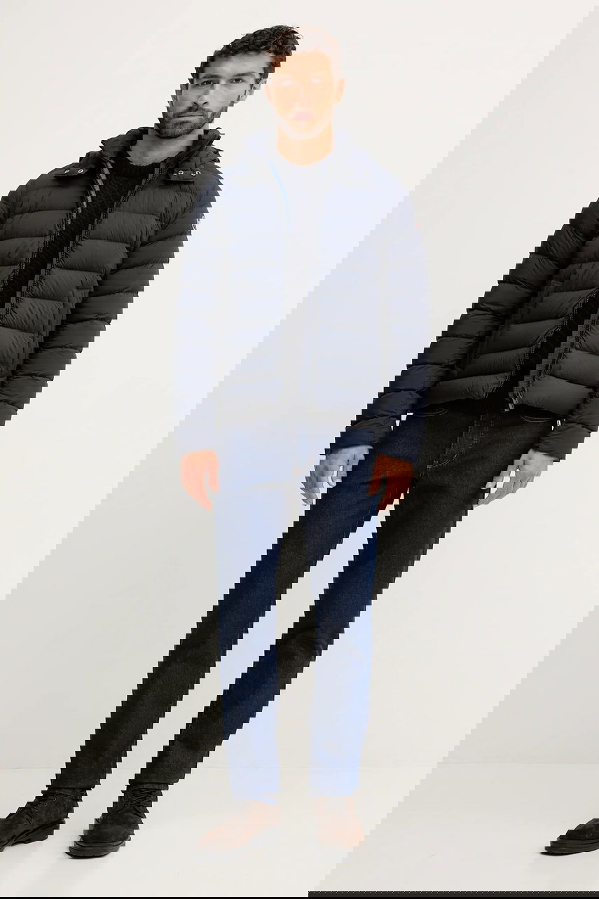 Džemper Barbour Barbour Cable Knit Sweater Tamnoplava | MKN1679, 1