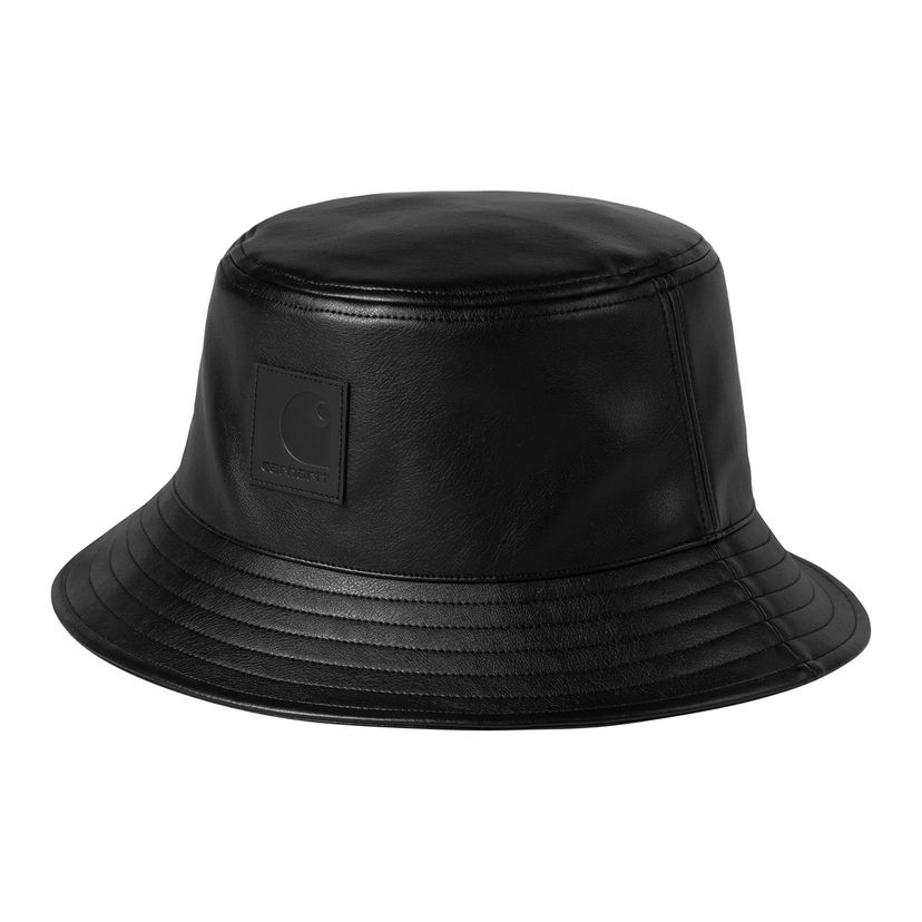 Šešir Carhartt WIP Leather Bucket Hat Crna | I034345_2
