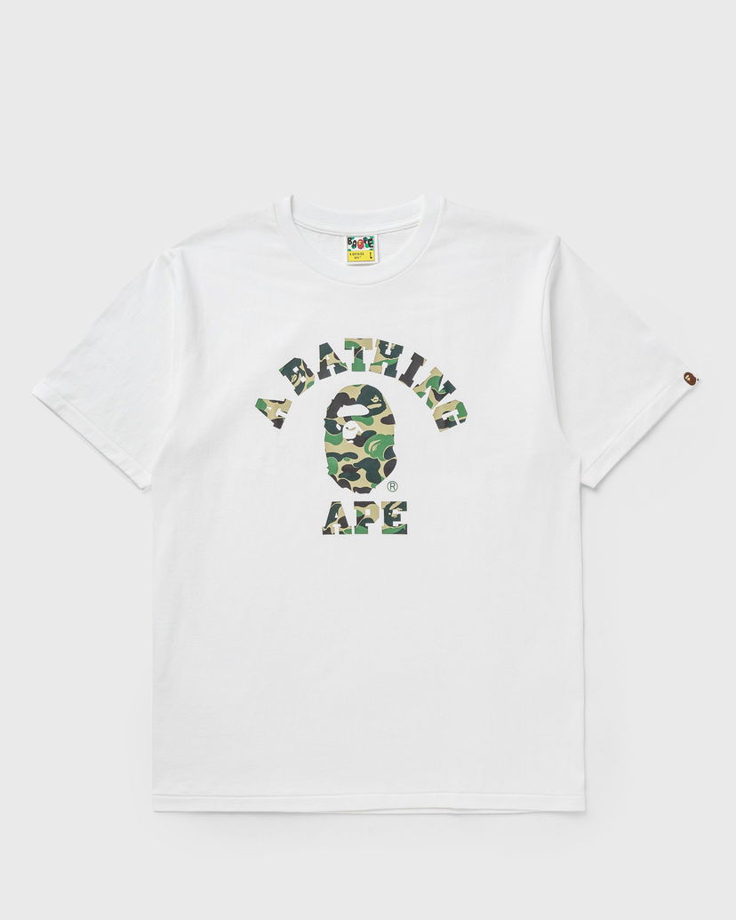 Majica kratkih rukava BAPE ABC CAMO COLLEGE T-shirt Bijela | 001TEK801005MWH0