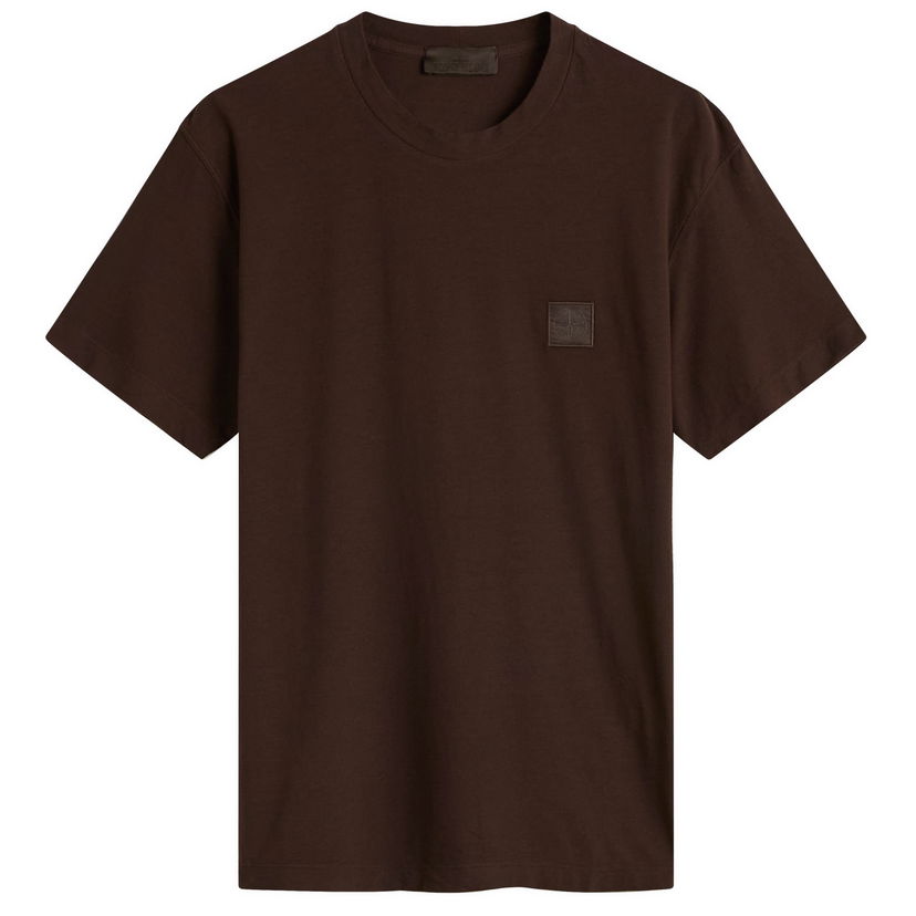 Majica kratkih rukava Stone Island Stone Island Ghost Patch Logo T-Shirt, Size Large Smeđa | K2S152100034-V0070