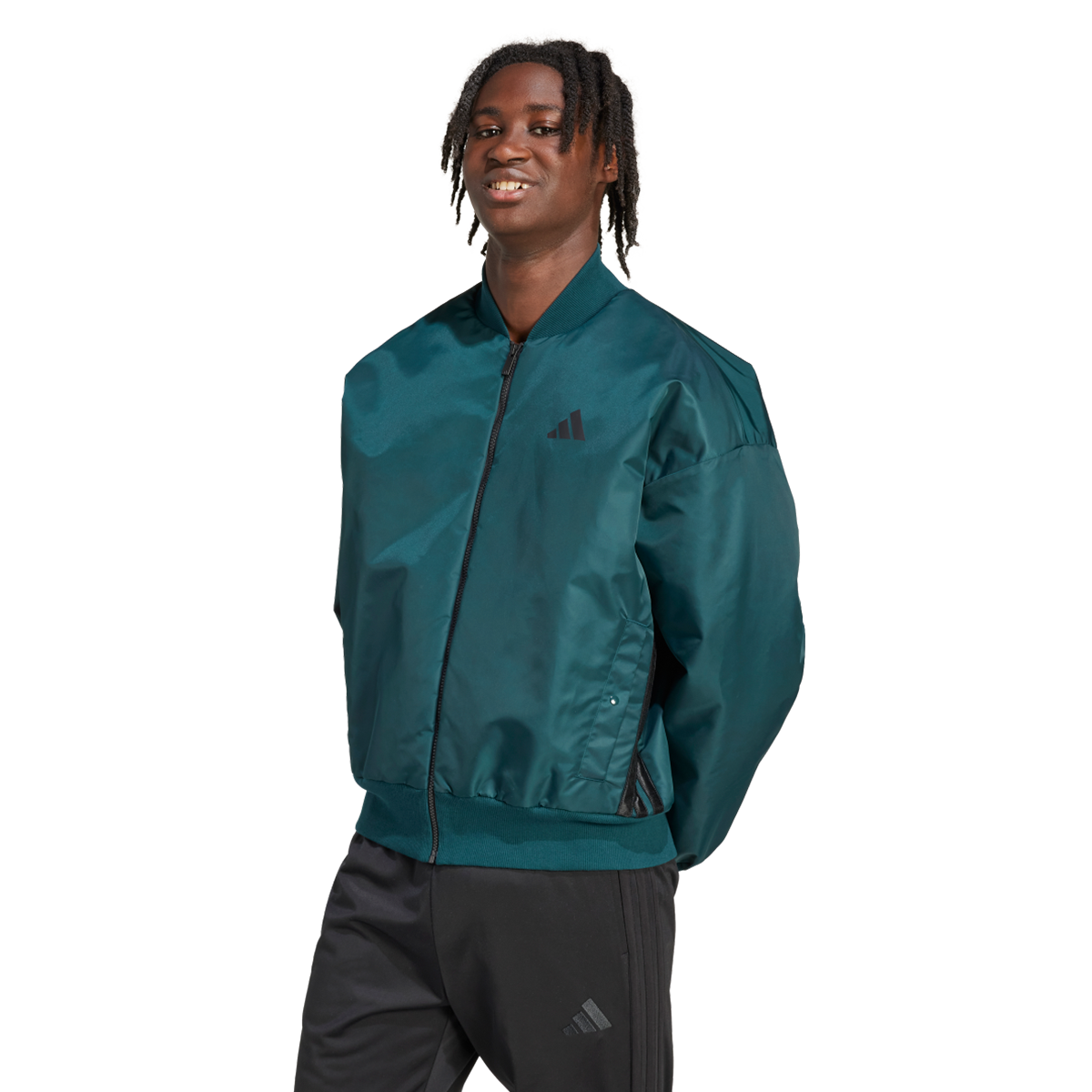 Bomber jakna adidas Originals Stadium Bomber Jacket Zelena | JX5637, 0